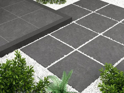 Ark Anthracite 600x600x20mm Outdoor Porcelain Tiles from £32.99 sq.m Bien