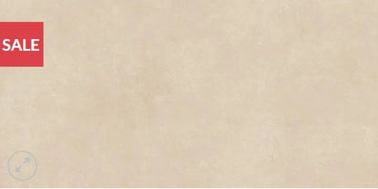 Ark IVORY 60x120X0.7 cm Matt Porcelain Tiles from £27.99 sq.m TS