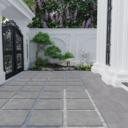 Ark Silver Matt 600x600x20mm Outdoor Porcelain Tiles Paving from £28.99 per sq.m - Vivido Tiles