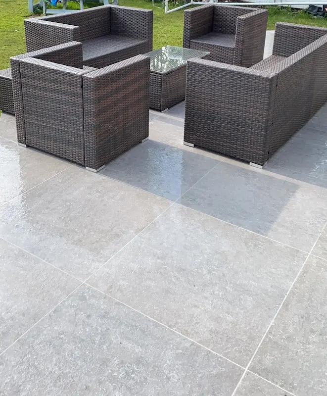 Art Grey 800x800x20mm Outdoor Porcelain Tiles Paving £35.60 per sq.m - Vivido Tiles