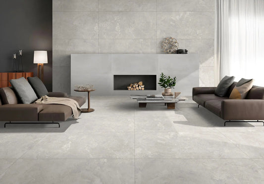 Aston Grey Carving 80x120 cm Matt Porcelain Tile £26.99 sq.m Vivido Tiles Uk 