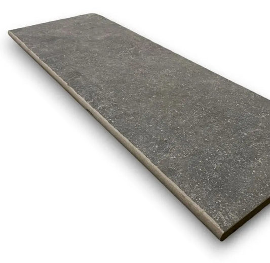Bene Anthracite Bullnose Outdoor Porcelain Tile 300x900x20 mm £45.00 each TS