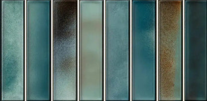 Bor Aqua 15x30 cm Rustic Feature wall Tiles from £37.99 sq.m vivido-tiles-uk