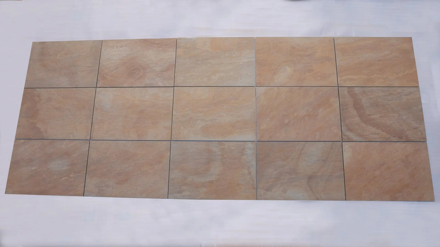 Buff Slate 600x900x20 mm Outdoor Porcelain Tiles Paving slabs ONLY £24.99 sq.m PAV