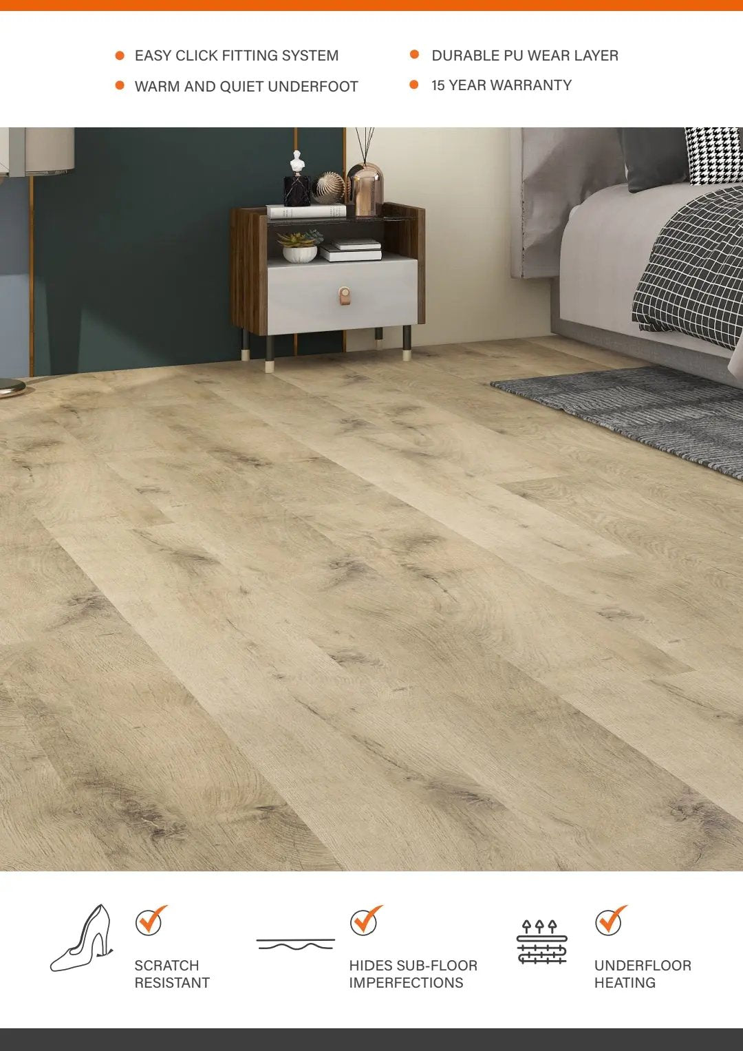 COPE OAK ESTILO HARDCORE SPC Flooring | Plank & Herringbone from £20.70 sq.m - Vivido Tiles