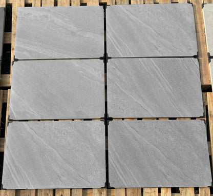 CROSS GREY 600x900x20 mm Outdoor Porcelain Tiles Paving slabs ONLY £27.99 sq.m vivido-tiles-yorkshire