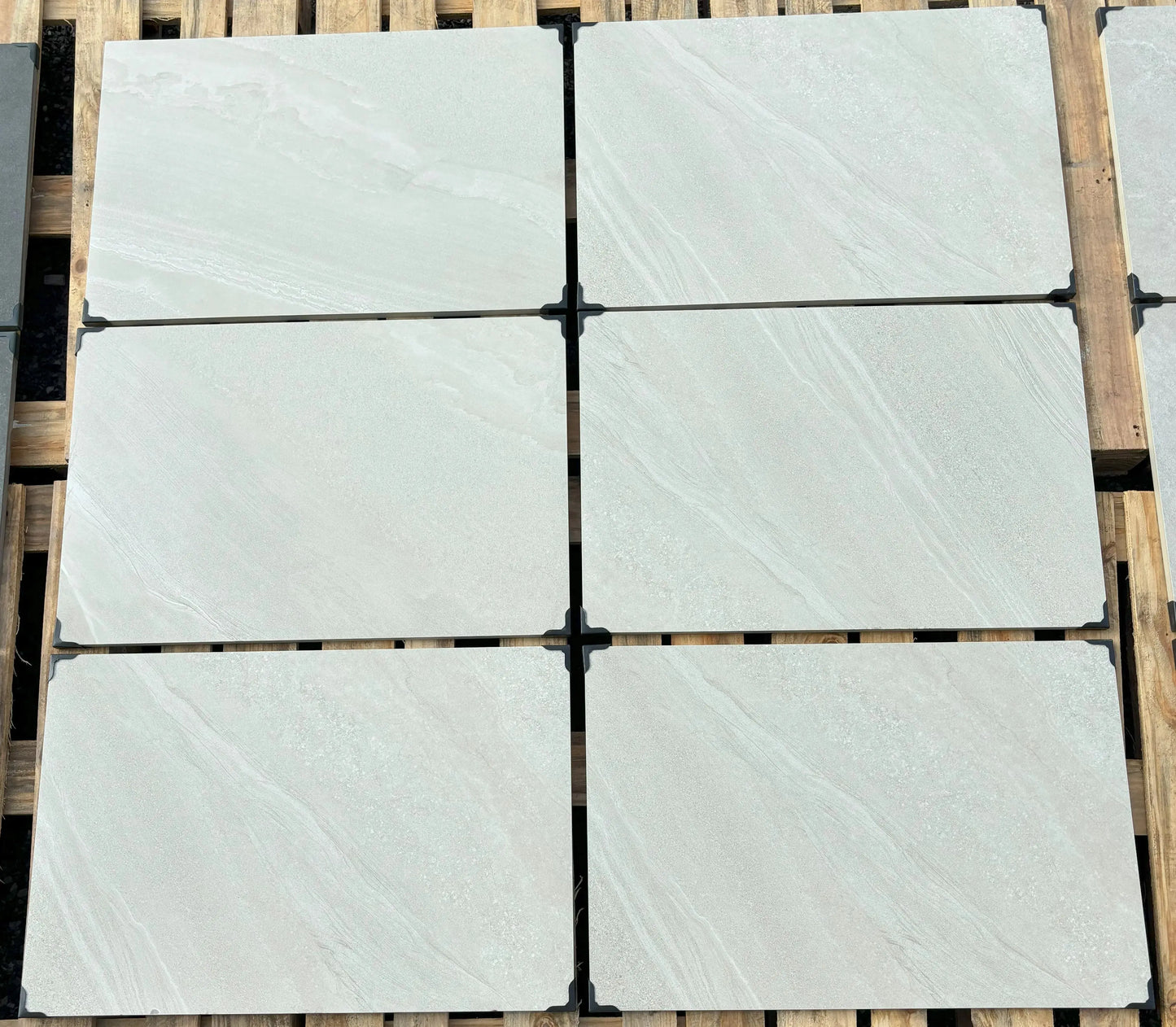 CROSS WHITE 600x900x20 mm Outdoor Porcelain Tiles Paving slabs ONLY £27.99 sq.m vivido-tiles-harrogate