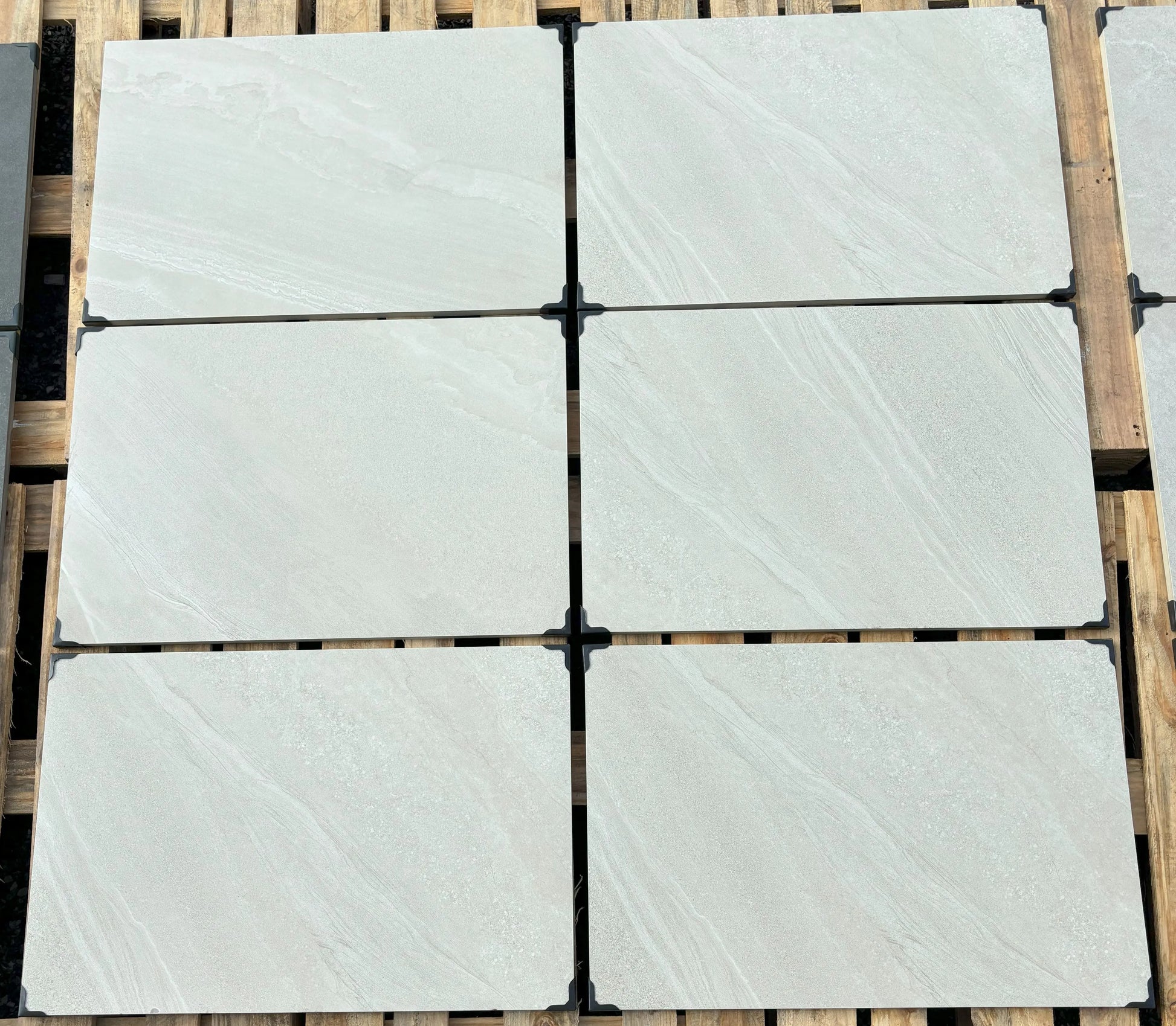 CROSS WHITE 600x900x20 mm Outdoor Porcelain Tiles Paving slabs ONLY £27.99 sq.m PAV
