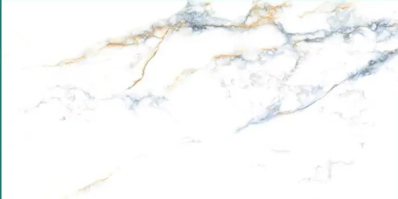 Carrara Blue Veins polished 60x120 cm marble effect Porcelain Tiles from £27.99 sq.m - Vivido Tiles