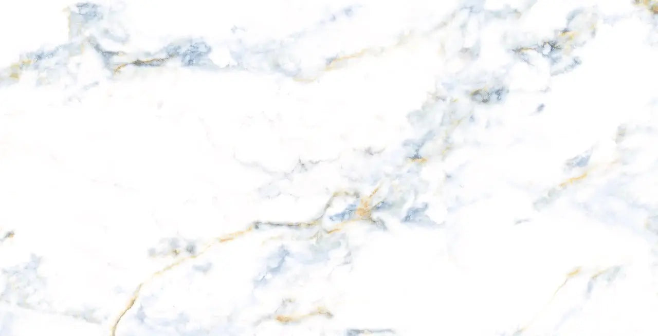 Calcatta Blue Veins polished 60x120 cm marble effect Porcelain Tiles from £34.99 sq.m Arts