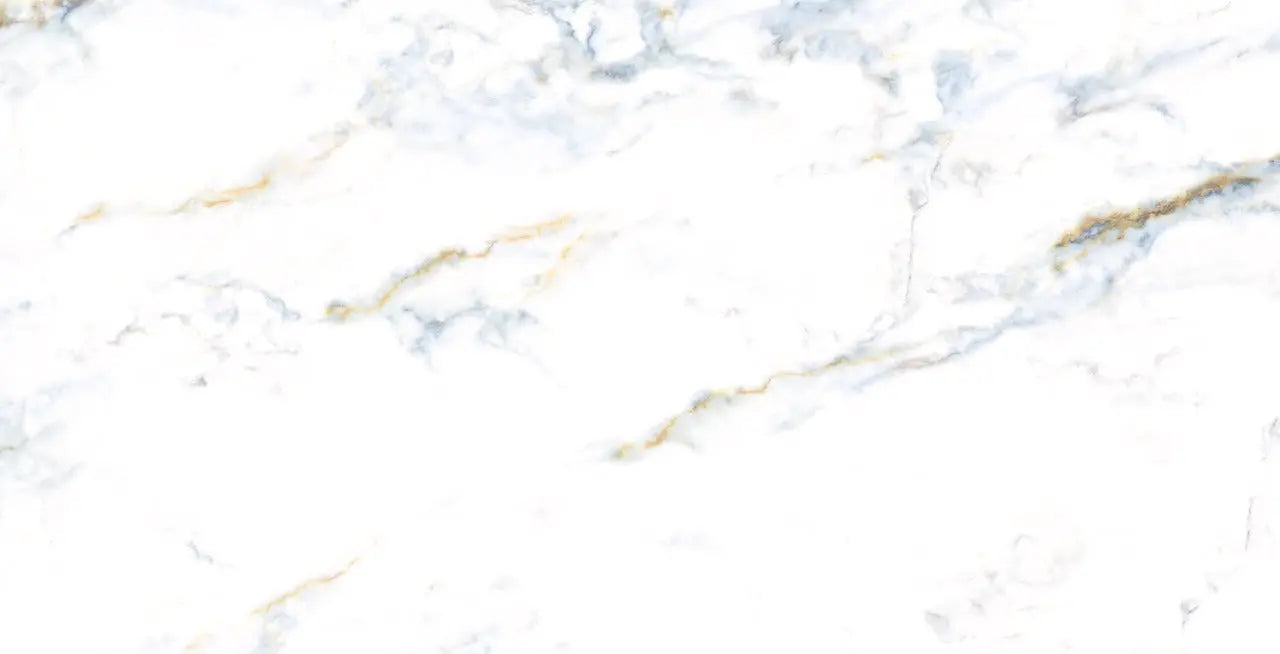 Calcatta Blue Veins polished 60x120 cm marble effect Porcelain Tiles from £34.99 sq.m Arts