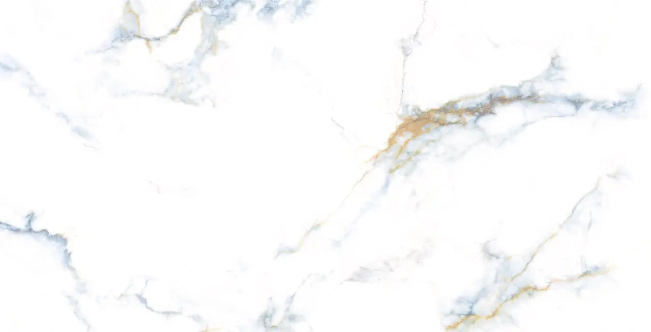 Calcatta Blue Veins polished 60x120 cm marble effect Porcelain Tiles from £34.99 sq.m Arts