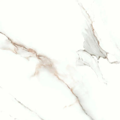 Carrara natural matt 100x100 cm marble effect porcelain tiles from £49.99 per sq.m Vero