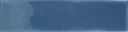 Crafted Gradient Plain Denim ceramic Wall Tile 75x300mm £64 sq.m Vero
