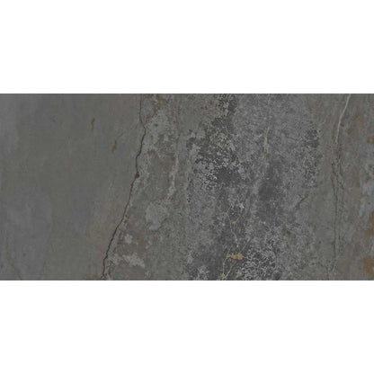 Dark Grey Planet 1198x598 mm Semi polished Porcelain wall & Floor Tiles £54.99 sq.m Vero