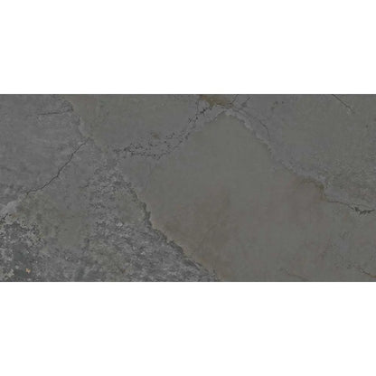 Dark Grey Planet 1198x598 mm Semi polished Porcelain wall & Floor Tiles £54.99 sq.m Vero