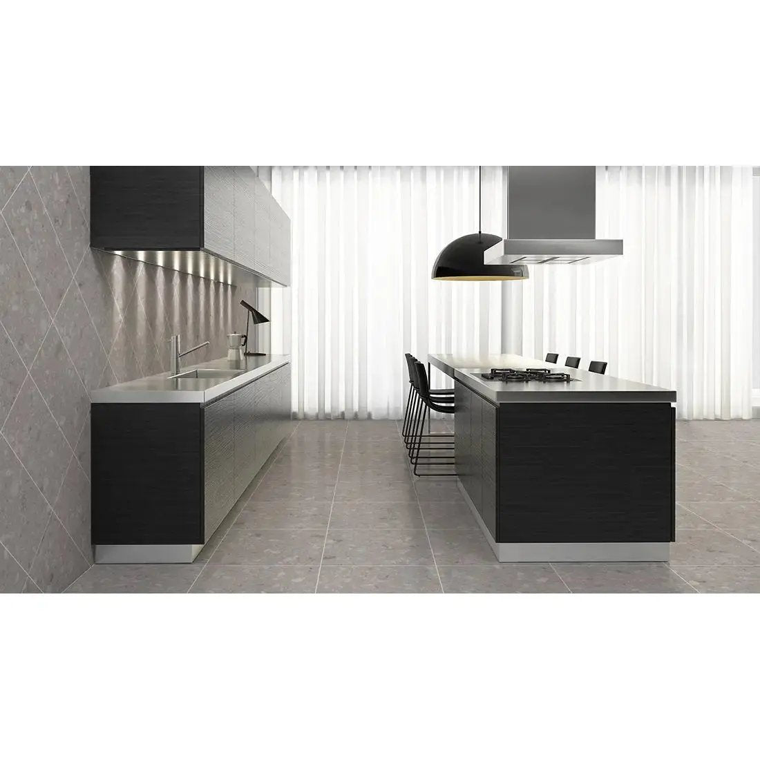 Fleck Grey 60x60 cm Matt Porcelain wall & floor Tiles from £27.99 sq.m DS