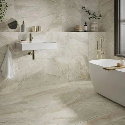 Earthsong Natural Anti Slip Matt Porcelain Tile 600x600 mm Wall & Floor £44.99 sq.m vivido-tiles-harrogate