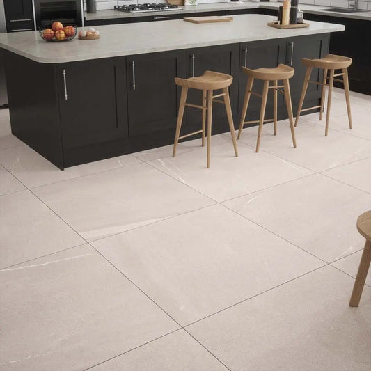 East Mink 100x100 cm marble effect porcelain tiles from £49.99 per sq.m Vero
