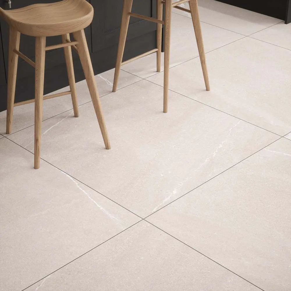 East Mink 100x100 cm marble effect porcelain tiles from £49.99 per sq.m Vero