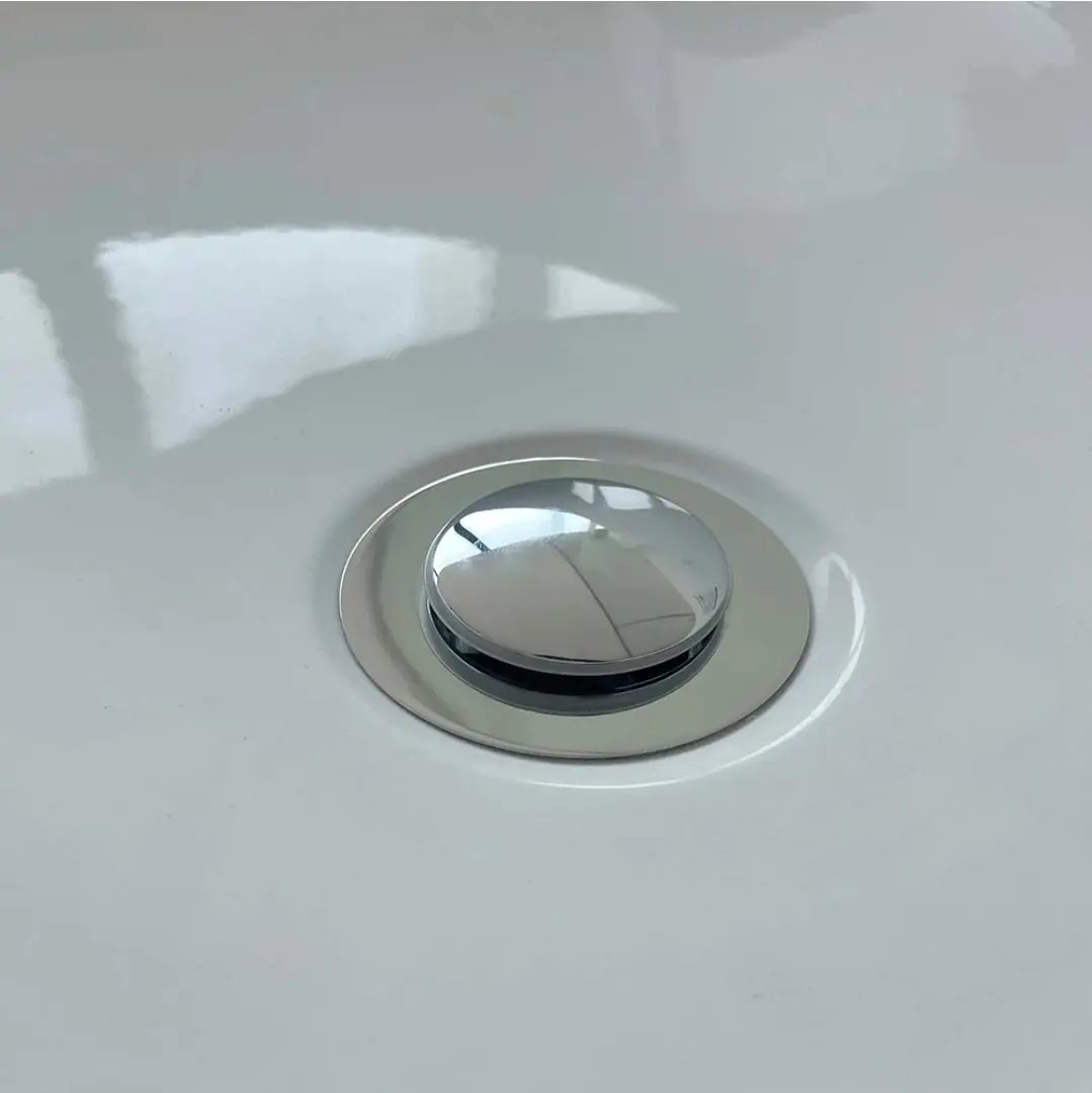 Freestanding Double Ended Bath Tub 1700x800mm Integral Waste & Overflow - Vivido Tiles