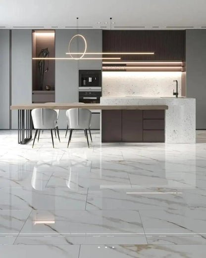 Gaios Matt 60x120 cm marble effect Porcelain Tiles from £29.99 sq.m TS