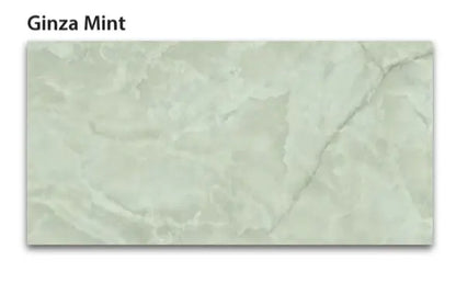 Ginza Verde polished 60x120 cm marble effect Porcelain Tiles from £29.99 sq.m TS