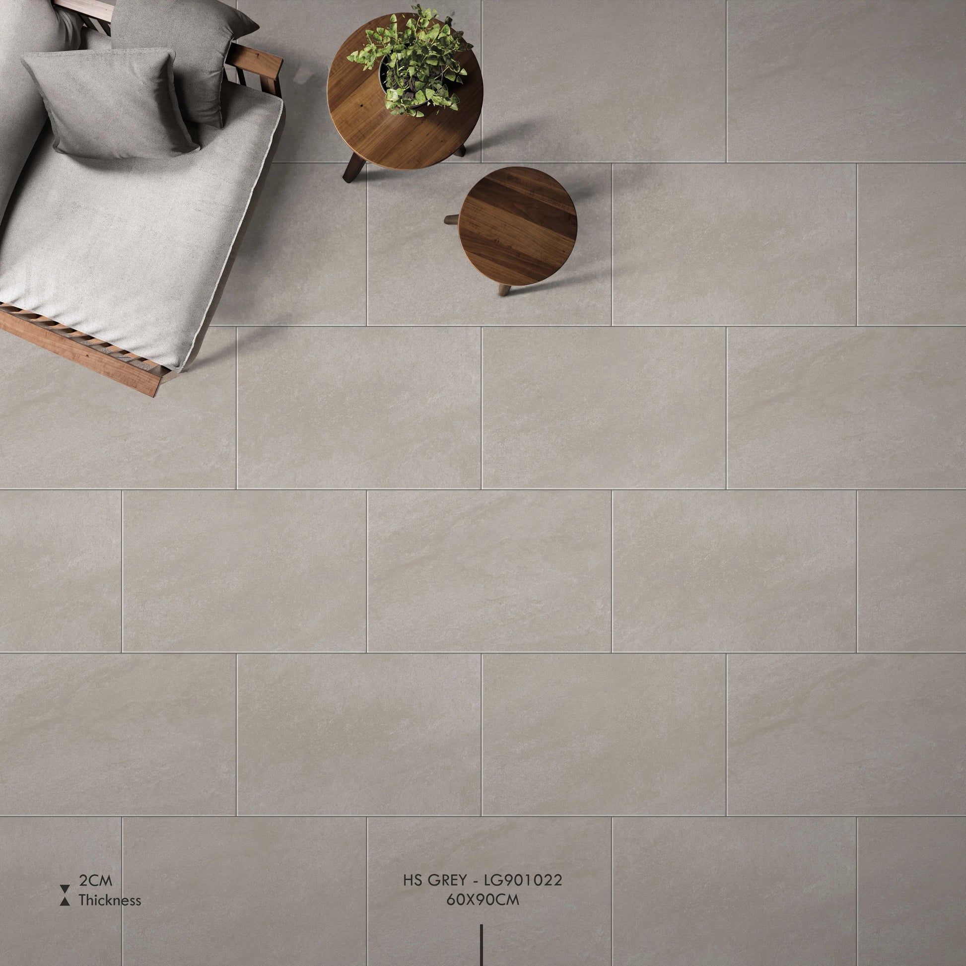 HG Grey 600x900x20 mm Outdoor Porcelain Tiles Paving slabs ONLY £25.99 sq.m PAV