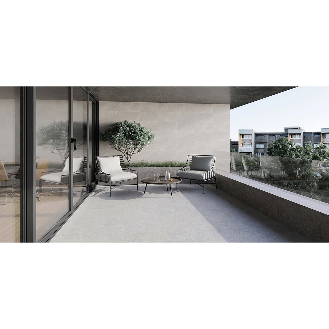 Hakodate Pearl Full body Anti-slip R12 30x30 cm Matt Porcelain Tiles from £26.70 sq.m DS