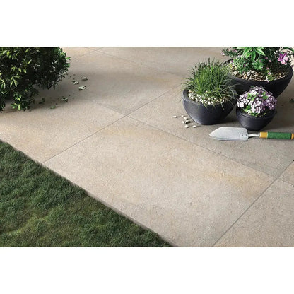 Hazle stone Ash 600x900x20mm Outdoor Porcelain Paving £34.00 sq.m Vivido Tiles Uk 