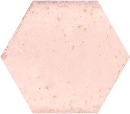 Hope Rose Hexagon Gloss Ceramic Wall 150x173 mm - £49.99 sq.m Vero