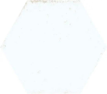 Hope White Hexagon Gloss Ceramic Wall 150x173 mm - £49.99 sq.m Vero