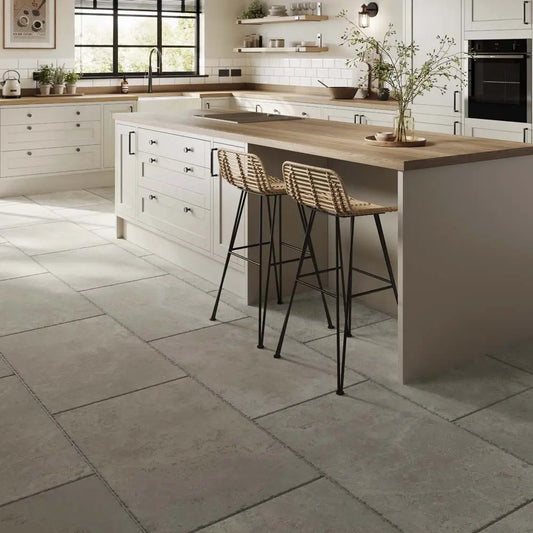 ITALIAN Gatto Grey Matt 60x90 cm Wall&Floor Porcelain Tiles £52.99 sq.m Vero