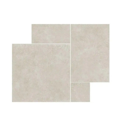 ITALIAN Luciana Chalk Matt Glazed Porcelain Modular Opus Pack 1.42m2 £79 vivido-tiles-uk