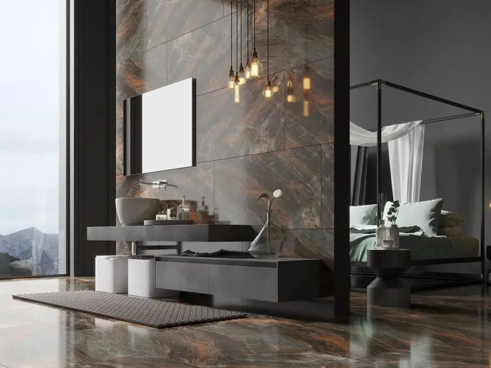 Imperial 60 x 120 cm 10 mm Full Polished Porcelain Tile from £29.99 sq.m Vivido Tiles Uk 