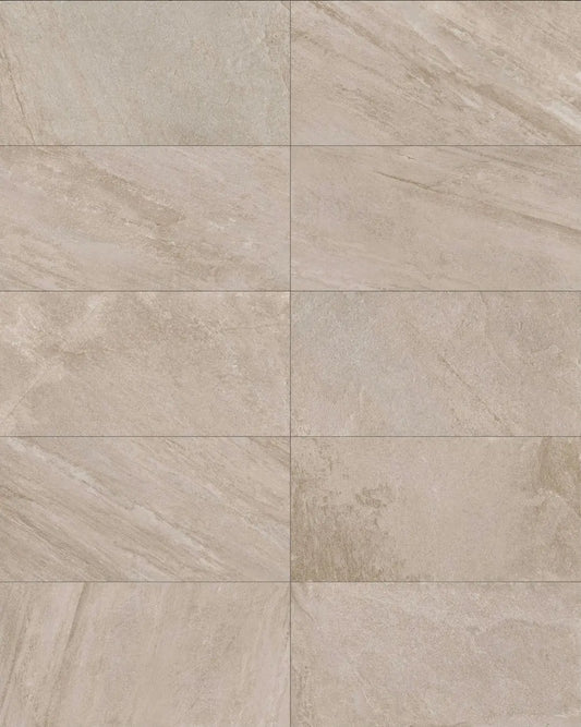 Indiana Beige 600x1200x20 mm Outdoor Porcelain Tiles Paving.  £38.99 sq.m Bien