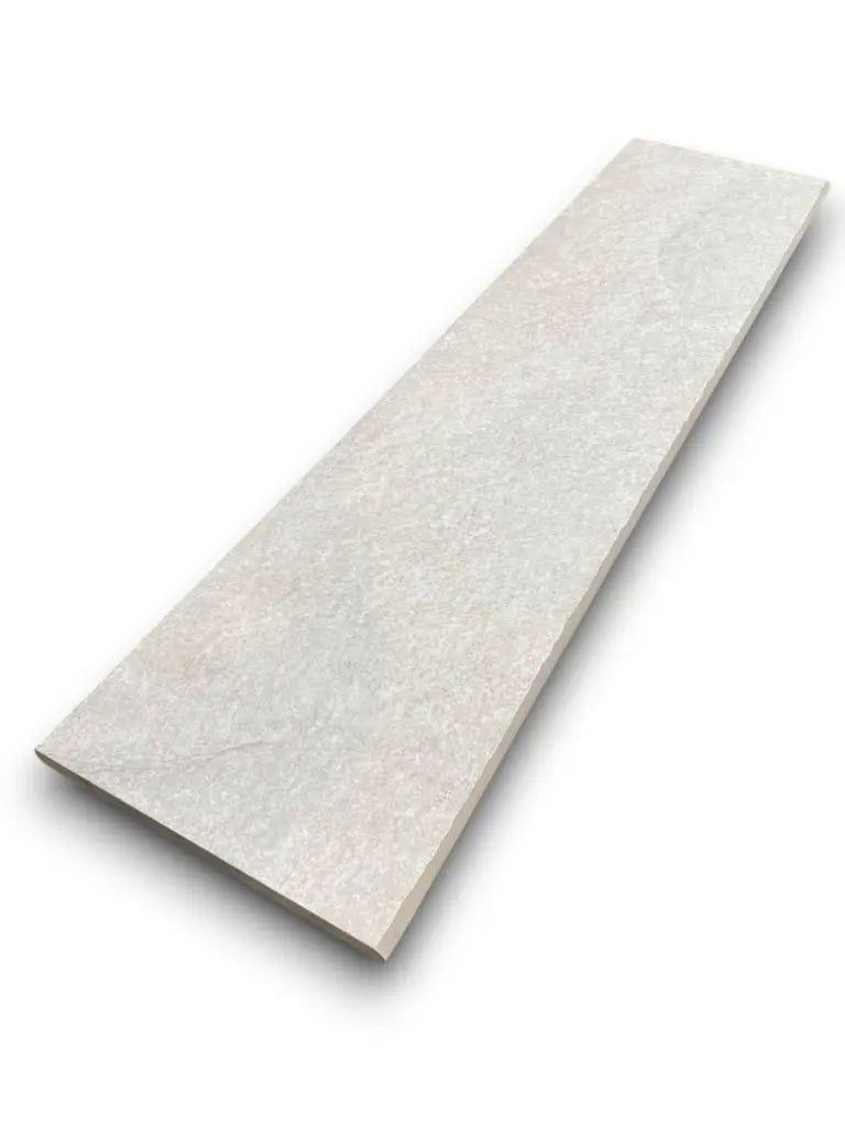 Indiana Blanco Bullnose outdoor porcelain Tile 300x1200x20 mm £45.00 each TS