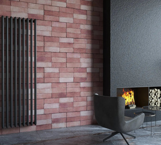 Juno Ruby polished Ceramic Wall Tiles 30x90 cm from £29.99 sq.m vivido-tiles-uk