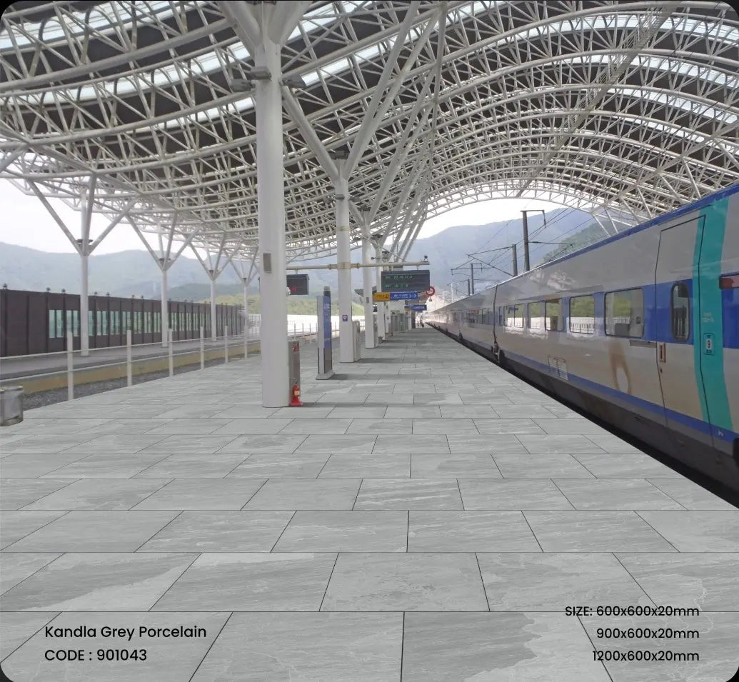 Kandla Grey 600x900x20 mm Outdoor Porcelain Tiles Paving slabs ONLY £24.99 sq.m PAV