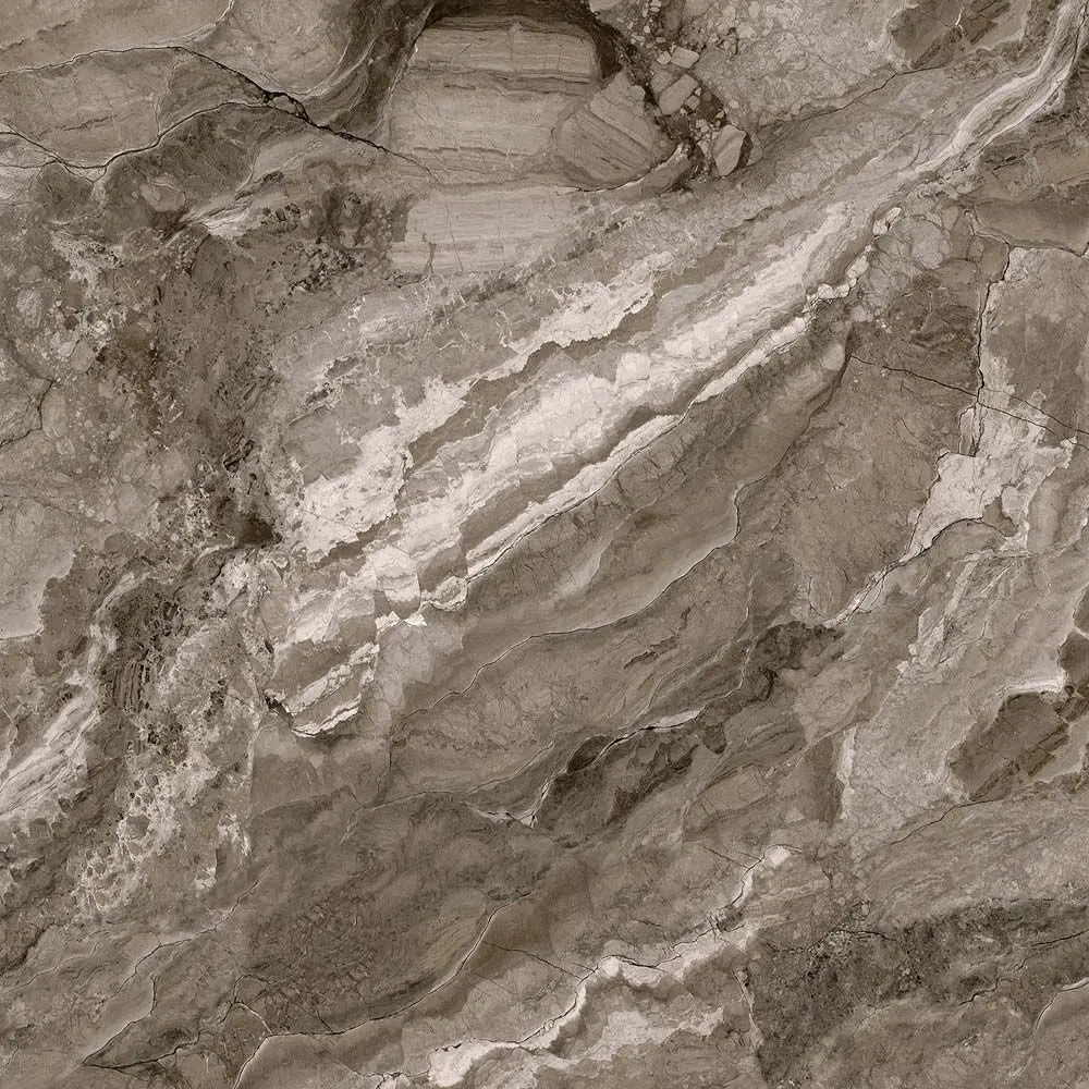 Kona 100x100 cm marble effect polished porcelain tiles from £54.99 per sq.m Vero