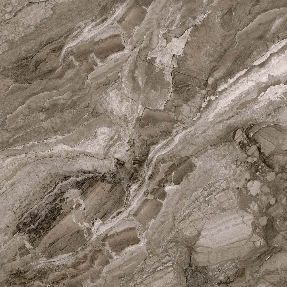 Kona 100x100 cm marble effect polished porcelain tiles from £54.99 per sq.m Vero