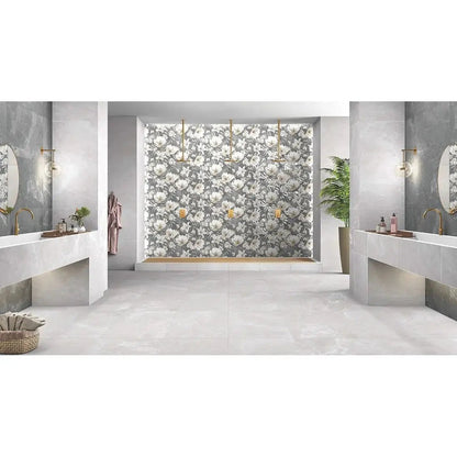 Linsey Decor 60x120 Grey Matt porcelain Tiles wall & Floor ds
