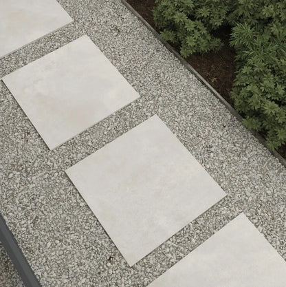 Luna Off White 800x800x20mm Outdoor Porcelain Tiles Paving from £35.60 per sq.m Bien