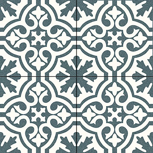 Lys Fiore 45x45 cm  porcelain patterned Tiles from £26.99 sq.m - Vivido Tiles