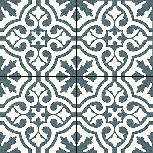 Lys Fiore 45x45 cm  porcelain patterned Tiles from £26.99 sq.m - Vivido Tiles