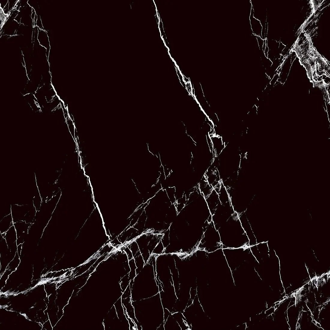 Marquina black 60x60 cm polished Porcelain Tiles from £28.99 sq.m - Vivido Tiles