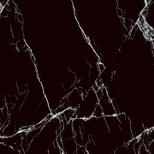 Marquina black 60x60 cm polished Porcelain Tiles from £28.99 sq.m - Vivido Tiles
