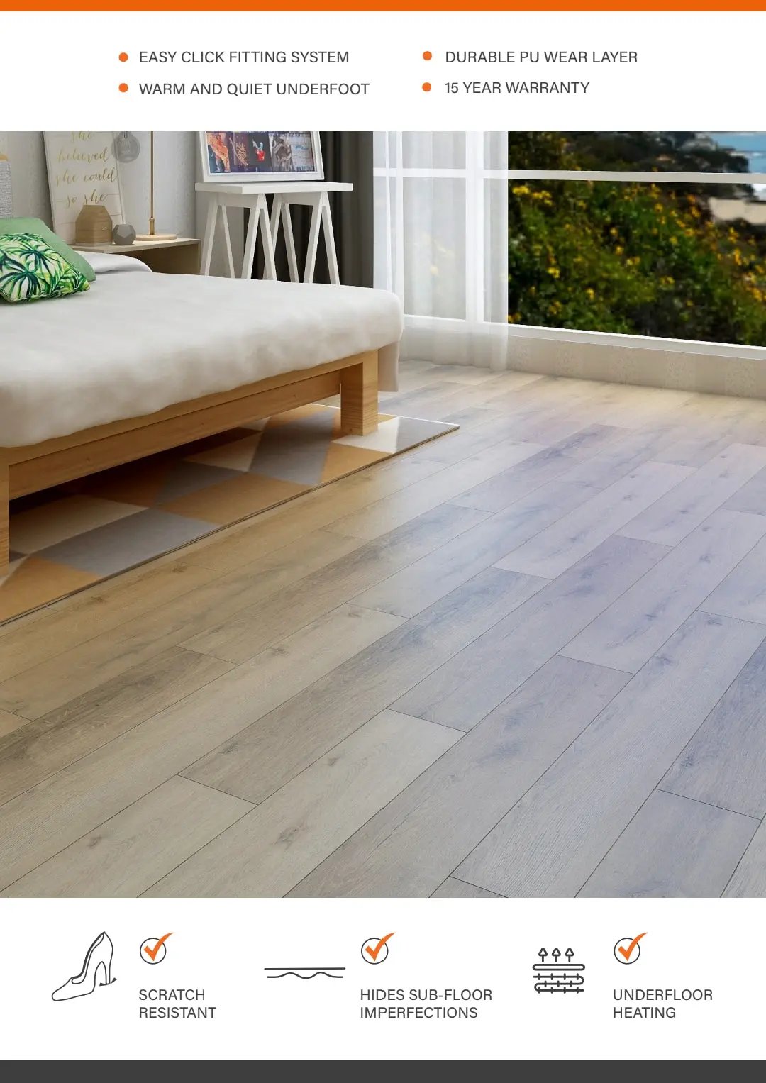 NATURAL OAK ESTILO HARDCORE SPC Flooring | Herringbone from £19.99 sq.m Likewise