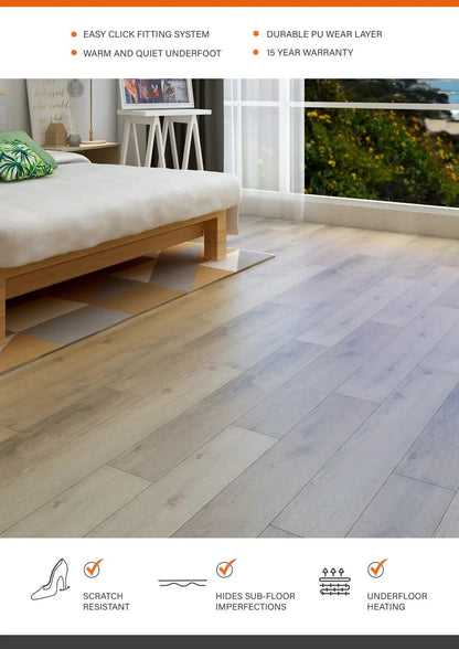 NATURAL OAK ESTILO HARDCORE SPC Flooring | Herringbone from £19.99 sq.m Likewise