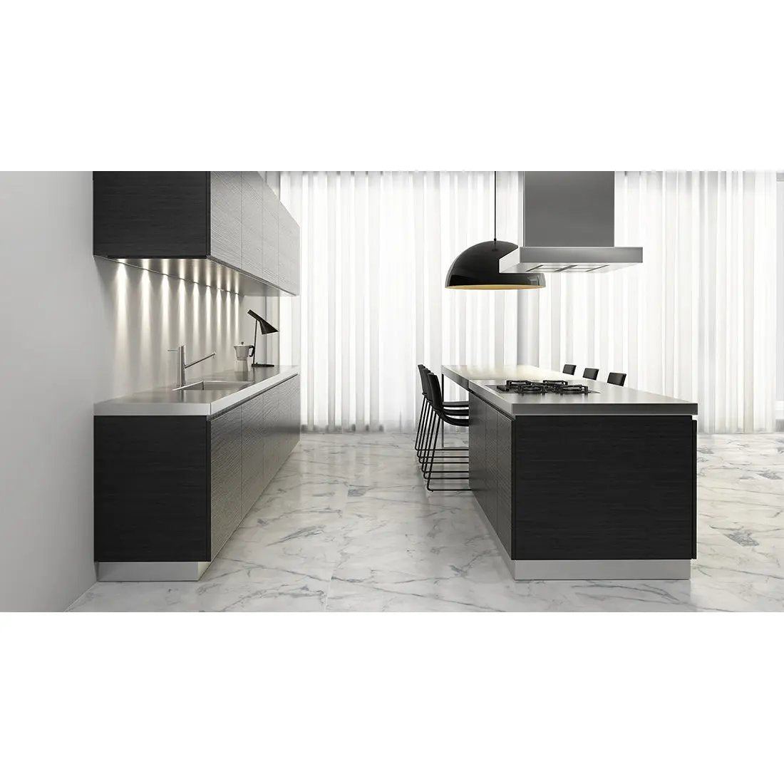 Novada blue Matt carving 60x60 cm Porcelain Tiles from £27.99 sq.m DS